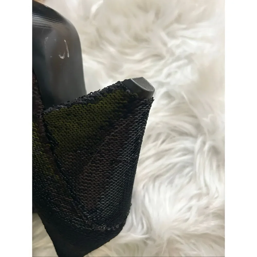 Guess black sequin